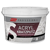 Штукатурка декоративная Parade Acryl Kratzputz S110 камешковая K2.0 15 кг