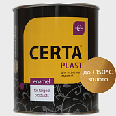 Грунт-эмаль Certa Plast матовый золото 0,8 кг