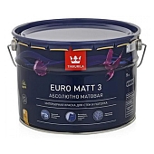 Краска интерьерная Tikkurila Euro Matt 3 база А 9 л