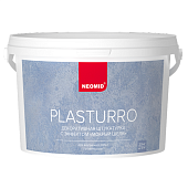 Штукатурка декоративная Neomid Plasturro мокрый шёлк 2,5 кг