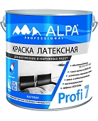 Краска универсальная Alpa Profi 7 латексная база С 2,27 л