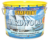 Лак яхтный Symphony Hardwood глянцевый 9 л