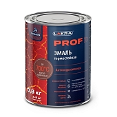 Эмаль термостойкая Lakra Prof It антикоррозионная до 700 С красно-коричневый 0,8 кг