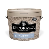 Декоративное покрытие Decorazza Seta da Vinci база Argento SD-001 5 кг